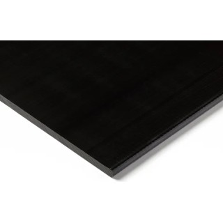 RS PRO Black POM Plastic Sheet 500 mm x 300 mm x 40 mm 282-0250
