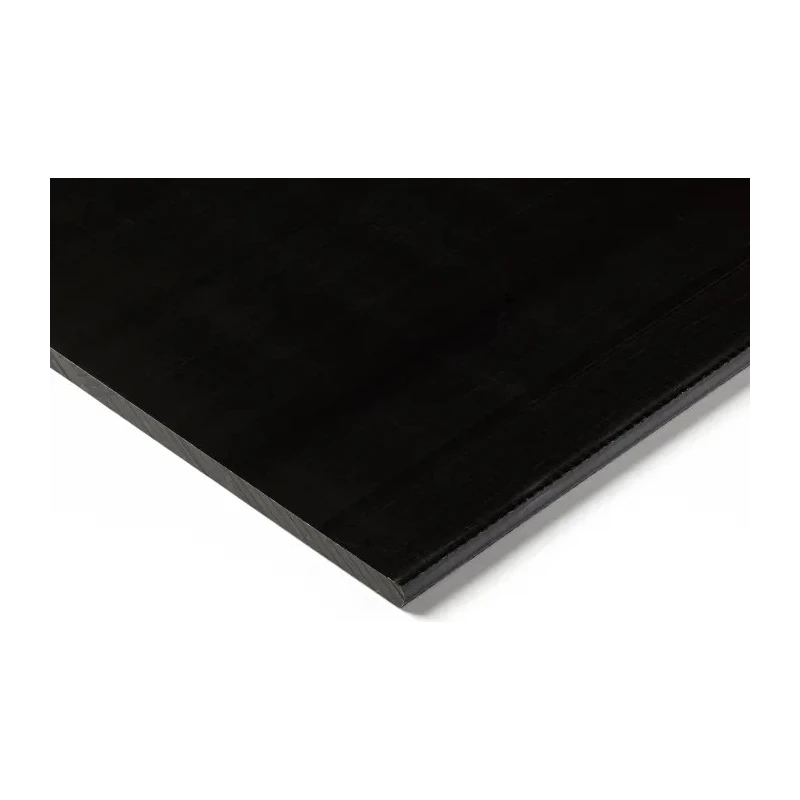 RS PRO Black POM Plastic Sheet 500 mm x 300 mm x 40 mm 282-0250