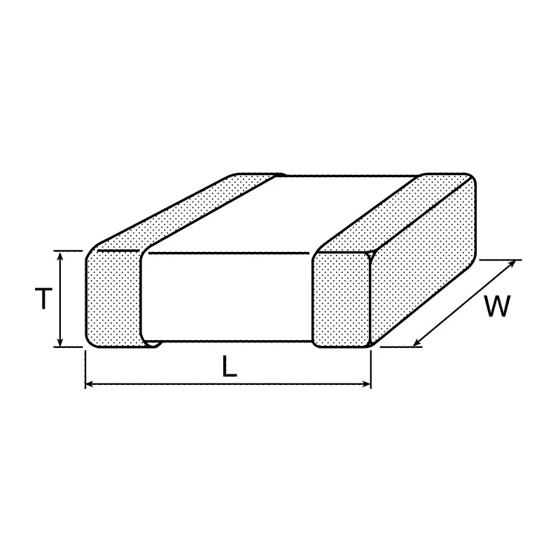 Yageo 1 nF 50V DC ±5% Multilayer Ceramic Capacitor Surface Mount 0805CG102J9BB