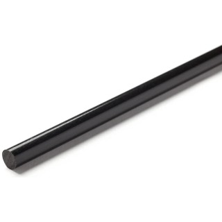 RS PRO Black Nylon Rod 1 m Length 25 mm Diameter Extruded Nylon 6 75 MPa Tensile Strength 282-0654