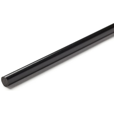 RS PRO Black Nylon Rod 1 m Length 25 mm Diameter Extruded Nylon 6 75 MPa Tensile Strength 282-0654