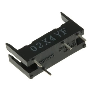 Omron 6-Way 250V AC PCB Relay Socket for Use with G6D Series P6D-04P