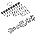 Chemelex Trace Heating Termination Kit 100m Length, Operating Temperature -75°C to 400°C CE20-01