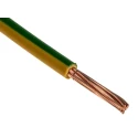 Prysmian 6491X Series Green Yellow Hook Up Wire, 7/1.35 mm Core Strands, 100 m Length, Polyvinyl Chloride Jacket 20147721