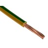 Prysmian 6491X Series Green Yellow Hook Up Wire, 7/1.35 mm Core Strands, 100 m Length, Polyvinyl Chloride Jacket 20147721