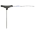 Jumo RTD Sensor Stainless Steel Probe 4.5 mm Dia, 100 mm Length, 3 Wire, Cable Termination, 4000 mm Cable Length, Max PT100
