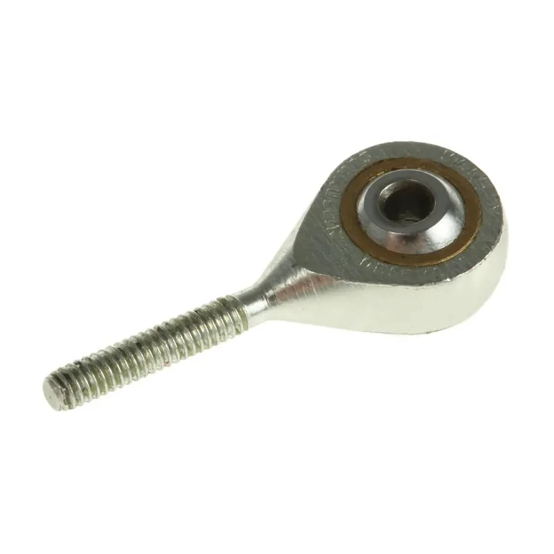 RS PRO M2 x 0.4 Male Steel Rod End Metric, 2mm Bore 382-245
