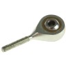 RS PRO M2 x 0.4 Male Steel Rod End Metric, 2mm Bore 382-245