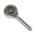 RS PRO Male Steel Rod End, M5 x 0.8 Metric Thread, 5 mm Bore, 41 mm Length, Static Load Rating 3460N 382-273