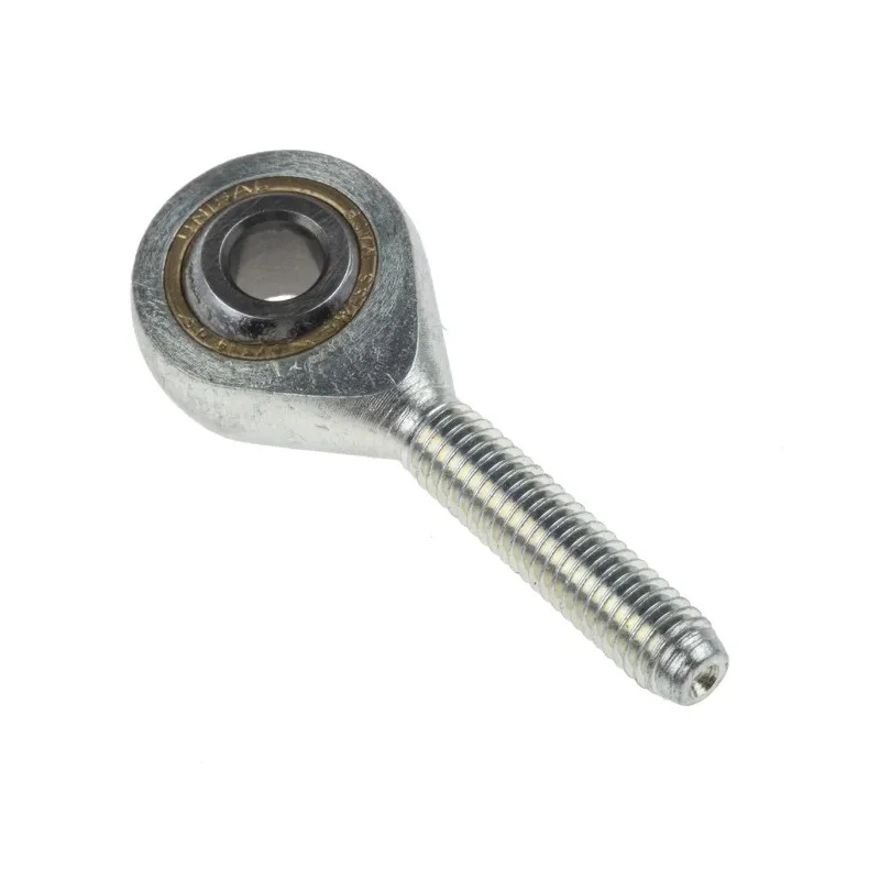 RS PRO Male Steel Rod End, M5 x 0.8 Metric Thread, 5 mm Bore, 41 mm Length, Static Load Rating 3460N 382-273