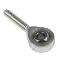 RS PRO Male Steel Rod End, M5 x 0.8 Metric Thread, 5 mm Bore, 41 mm Length, Static Load Rating 3460N 382-273