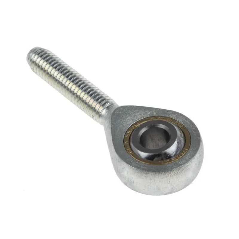RS PRO Male Steel Rod End, M5 x 0.8 Metric Thread, 5 mm Bore, 41 mm Length, Static Load Rating 3460N 382-273