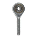 RS PRO Male Steel Rod End, M5 x 0.8 Metric Thread, 5 mm Bore, 41 mm Length, Static Load Rating 3460N 382-273