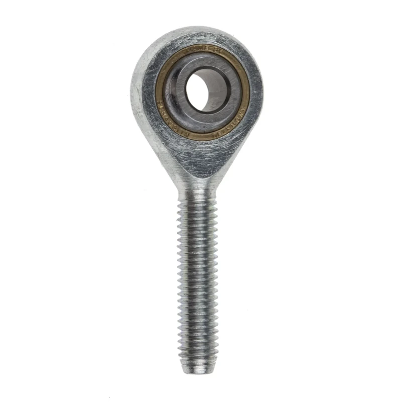 RS PRO Male Steel Rod End, M5 x 0.8 Metric Thread, 5 mm Bore, 41 mm Length, Static Load Rating 3460N 382-273