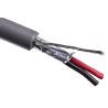 Belden 9501 Series Screened Data Cable 1 Pair 2 Cores 0.25 mm² Cross Section 305 m Length Silver Polyvinyl 9501.00U305