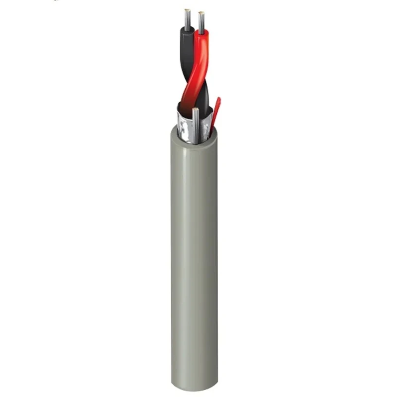 Belden 9501 Series Screened Data Cable 1 Pair 2 Cores 0.25 mm² Cross Section 305 m Length Silver Polyvinyl 9501.00U305