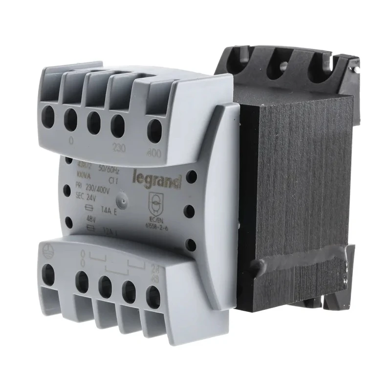 Legrand 100 VA DIN Rail Transformer, 230 to 400 V Primary, 24 V 48 V Secondary, Screw DIN Rail Mount 104x84x86mm 0 428 72