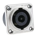 Neutrik Straight Panel Loudspeaker Connector 8 Way Male 250V 40A RSNL8MPRXX