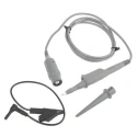 Fluke ScopeMeter 190 Series VPS210 Oscilloscope Probe, Voltage Type, 200 MHz Bandwidth, 10:1 Attenuation, Alligator VPS210-G