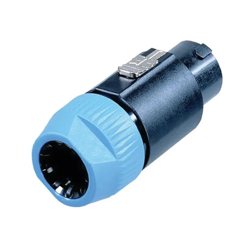 Neutrik NL8FC Straight Cable Loudspeaker Connector 8 Way Female 30A Solder 250V SpeakON NL8FC