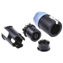 Neutrik NL8FC Straight Cable Loudspeaker Connector 8 Way Female 30A Solder 250V SpeakON NL8FC