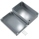 Rose Aluminium Standard Series Grey Grey Lid Die Cast Aluminium Enclosure IP66 IK09 280x180x280 mm 01182810