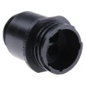 TE Connectivity Circular Connector Standard Size, 3 Contacts, Male Socket, 600V, 34A, Nylon Housing, CPC Series 206207-1