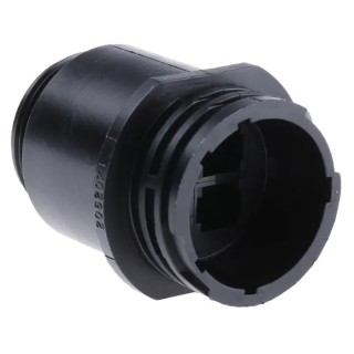 TE Connectivity Circular Connector Standard Size, 3 Contacts, Male Socket, 600V, 34A, Nylon Housing, CPC Series 206207-1