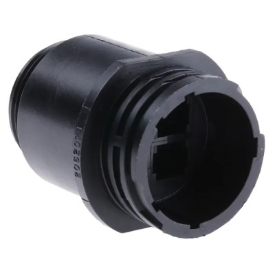 TE Connectivity Circular Connector Standard Size, 3 Contacts, Male Socket, 600V, 34A, Nylon Housing, CPC Series 206207-1