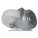 Flexello Swivel Castor 100 mm Wheel Diameter, 250 kg Load Capacity, Nylon Wheel, Zinc Plated Iron Frame 422NYBH12