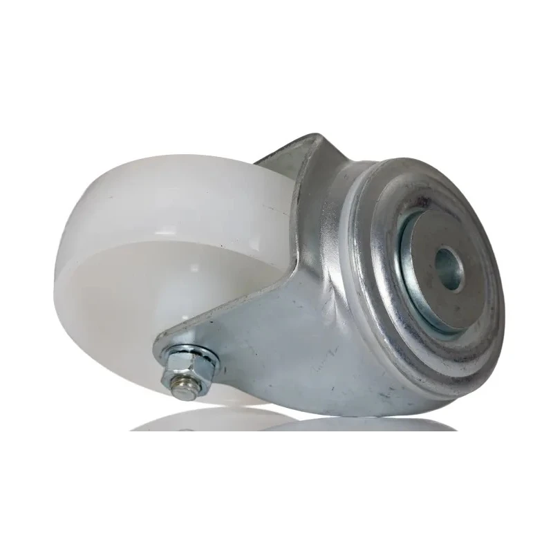 Flexello Swivel Castor 100 mm Wheel Diameter, 250 kg Load Capacity, Nylon Wheel, Zinc Plated Iron Frame 422NYBH12
