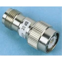 Radiall RF Attenuator TNC Plug to TNC Socket 50Ω 2-3 GHz 20 dB Maximum Attenuation Nickel Plating R412520124