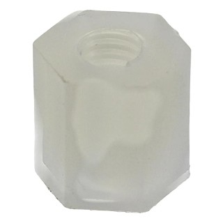 RS PRO Standoff Female/Female M3 Thread, 6 mm Length, Polyamide 66 Body, Hex Shape 5.5mm Across Flat 382-961