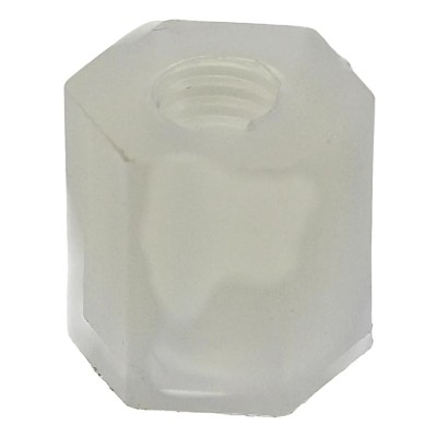 RS PRO Standoff Female/Female M3 Thread, 6 mm Length, Polyamide 66 Body, Hex Shape 5.5mm Across Flat 382-961