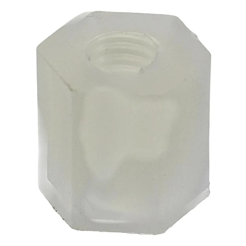 RS PRO Standoff Female/Female M3 Thread, 6 mm Length, Polyamide 66 Body, Hex Shape 5.5mm Across Flat 382-961