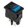 Arcolectric (Bulgin) Ltd DPST On-Off On-Off Rocker Switch Panel Aluminium Housing IP66 Rated H8550XBAAD