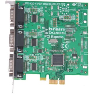 Brainboxes 3 Port PCIe RS232 Serial Card 