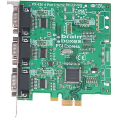 Brainboxes 3 Port PCIe RS232 Serial Card 