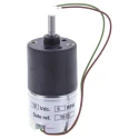 McLennan Servo Supplies Geared DC Motor 12V dc 20 Ncm Torque 5 rpm Output Speed 4 mm Shaft Diameter 1271-12-392
