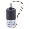 McLennan Servo Supplies Geared DC Motor 12V dc 20 Ncm Torque 5 rpm Output Speed 4 mm Shaft Diameter 1271-12-392
