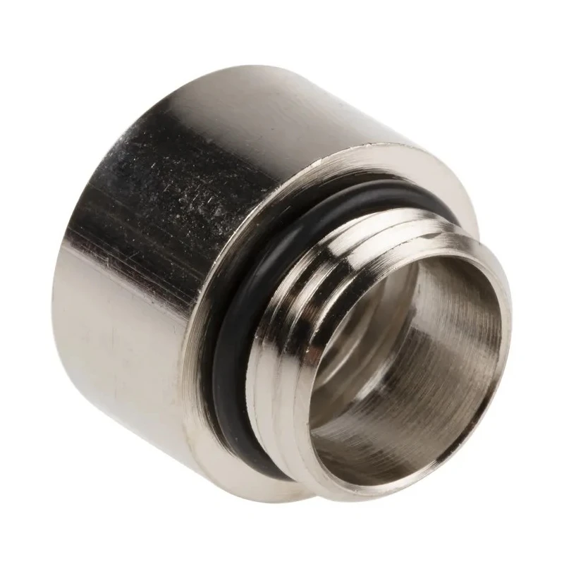 Lapp Nickel Plated Brass Conduit Fitting PG9 to PG11, Nitrile Butadiene Rubber Seal 53102011+52004000