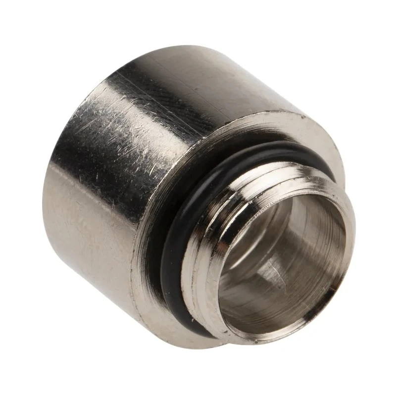 Lapp Nickel Plated Brass Conduit Fitting PG7 to PG9 with Nitrile Butadiene Rubber Seal 53001010+52003990