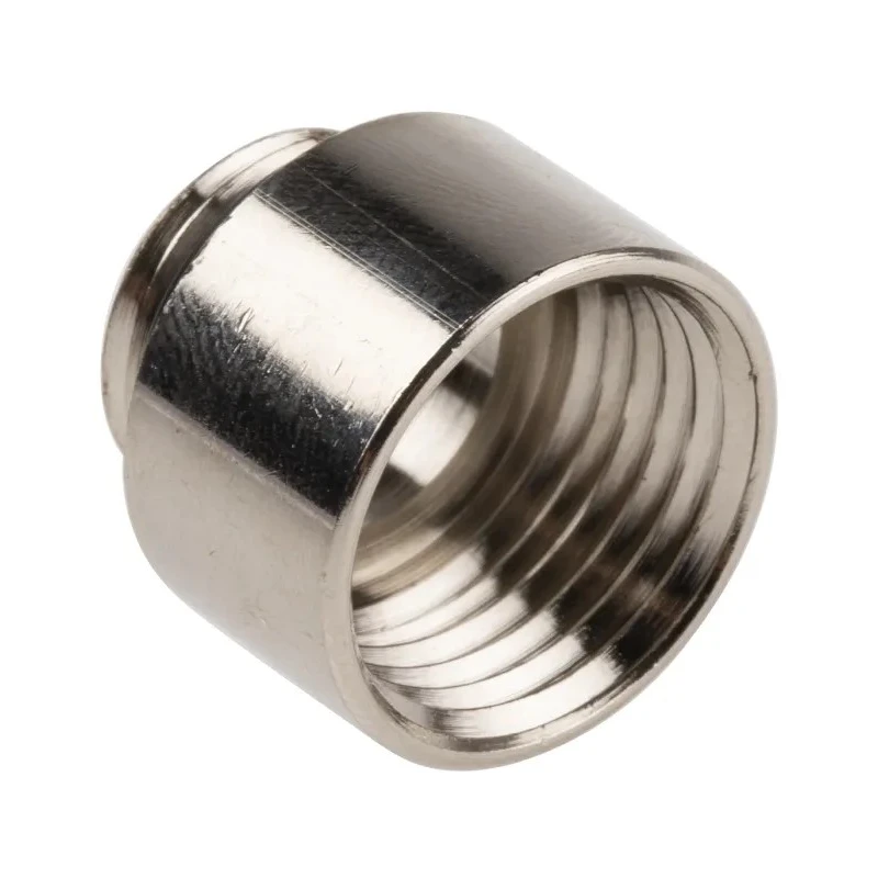 Lapp Nickel Plated Brass Conduit Fitting PG7 to PG9 with Nitrile Butadiene Rubber Seal 53001010+52003990