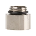 Lapp Nickel Plated Brass Conduit Fitting PG7 to PG9 with Nitrile Butadiene Rubber Seal 53001010+52003990