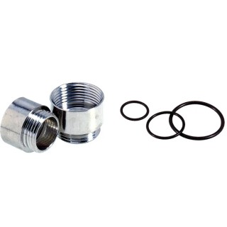 Lapp Nickel Plated Brass Conduit Fitting Thread Size PG13.5 to PG16 Nitrile Rubber (NBR) Black PG16