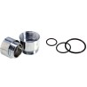 Lapp Nickel Plated Brass Conduit Fitting Thread Size PG13.5 to PG16 Nitrile Rubber (NBR) Black PG16