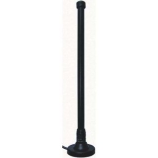 Mobilemark External Rod WiFi Antenna, 2.4GHz, 5dBi Gain, Magnetic Mount, SMA Male Connector, 3m Cable ECOM5-2400-3C-BLK-120