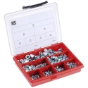 RS PRO Stainless Steel Dome Nuts Box, 315 Pieces 282-8894
