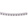 HellermannTyton Helagrip Slide-On Pre-Printed Cable Marker, Black Legend, White Marker, 1-3 mm Cable Diameter 901-10281