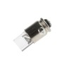 Marl White Indicator Lamp Single Chip 12V DC Midget Groove Base 4.9 mm Diameter 743mcd 205-997-21-38
